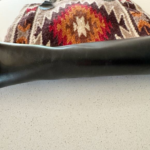 Southwestern Saddle Blanket Co. Wool Tote Jacquard Bag - Picture 4 of 6